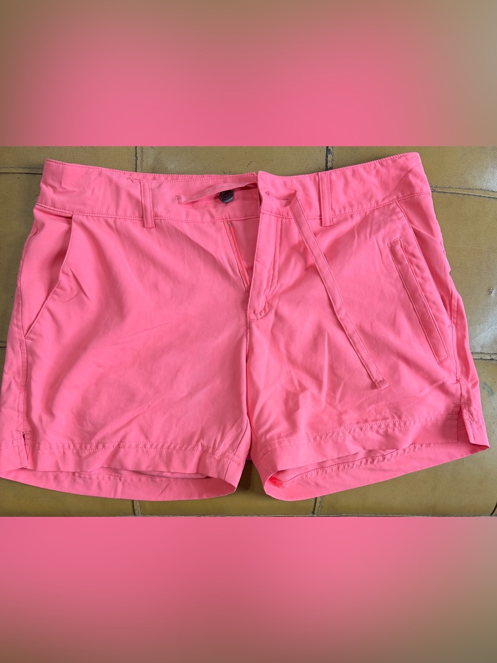 Magellan Outdoors Coral Tie Waist Fishing Shorts